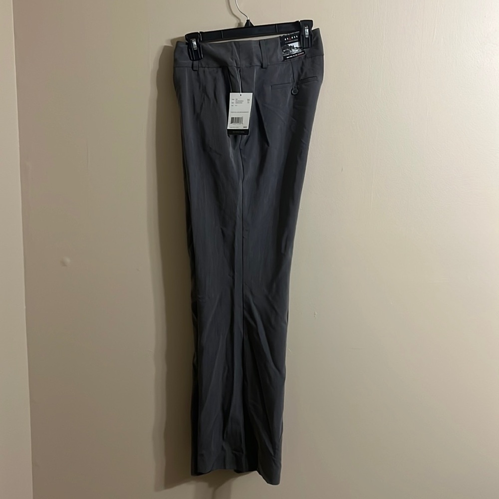 Axcess Metro Slim Power Women’s Trousers - Gray - Size 14 - New
